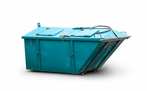 Image representing commercial waste collection near a business premises