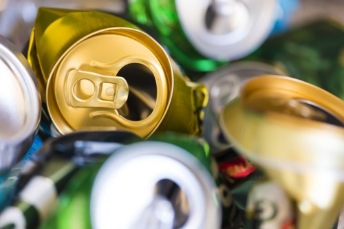 Recycling process in a Richmond waste management facility